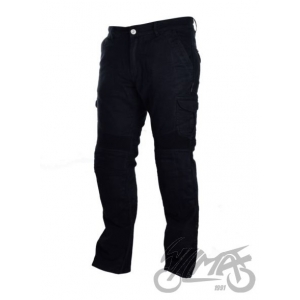 Spodnie Motocyklowe tekstylne materiałowe z membraną, kevlar 40